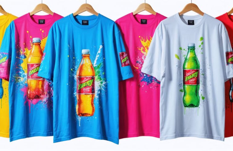 Revamp Your Wardrobe: Bold Energy Drink Custom Shirt Designs